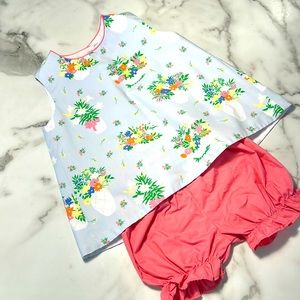 The Beaufort Bonnet Company 4t top and bloomer set